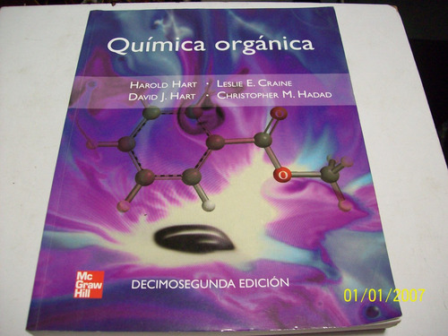 Libro:quimica Organica-hart/craine/hart/hadad