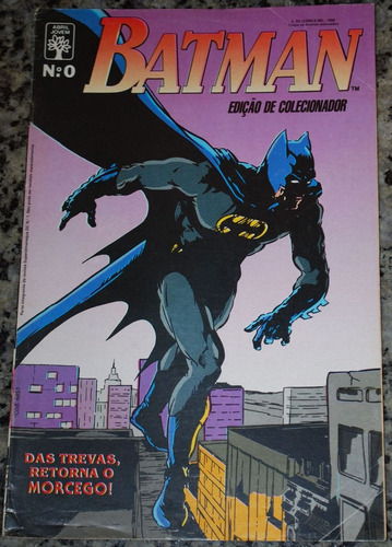 Batman 0 Edição De Colecionador Jan/1990 Jim Aparo Starlin