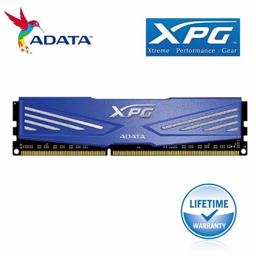 Memoria Ram Ddr3 8gb 1866 / 1600  Adata Xpg Azul Gamers