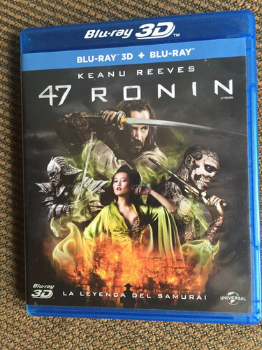 47 Ronin 3d + Bluray Keanu Reeves La Leyenda Del Samurai