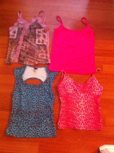 Blusas Animal Print Flúor Compradas En Usa E Inglaterra