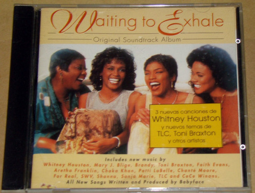 Whitney Houston Toni Braxton + Oa Waiting To Exhale Ost Cd