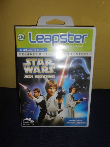 Cartucho Leapster Star Wars Jedi Reading Leap Frog