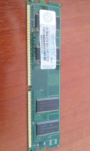 Memoria Ram Novatech 256 Mb Ddr Pc2700