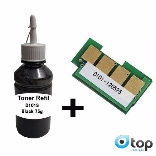 Refil Toner Mlt-d101 Scx3405 Ml 2165w + Chip