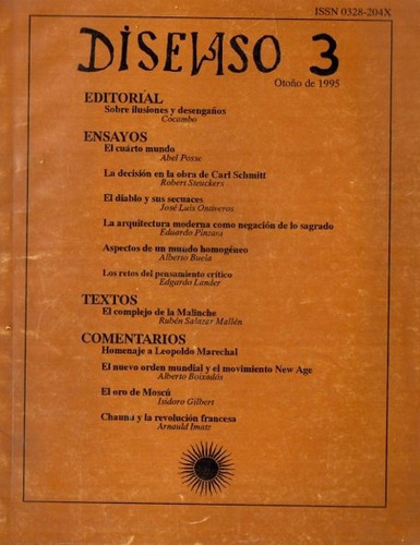 Revista Diselaso 3 - Otoño 1995