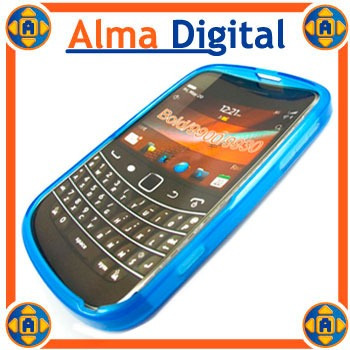 2x Forro Acrigel Blackberry Bold5 9900 Goma Tipo Manguera