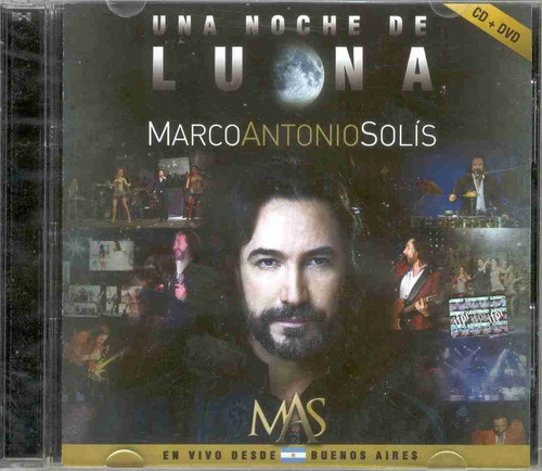 Marco Antonio Solis - Una Noche De Luna (cd + Dvd) Original