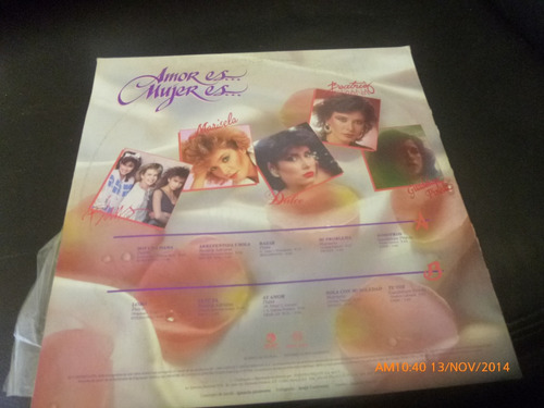 Vinilo Lp De Amor Es -mujer Es -- (u985