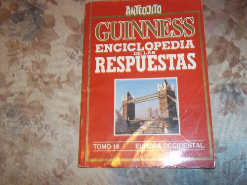 Enciclopedia De Respuestas - Guinness - Tomo N° 19 Anteojito