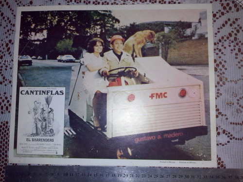 Afiche-cartel De Cine Original -  Cantinflas  El Barrendero