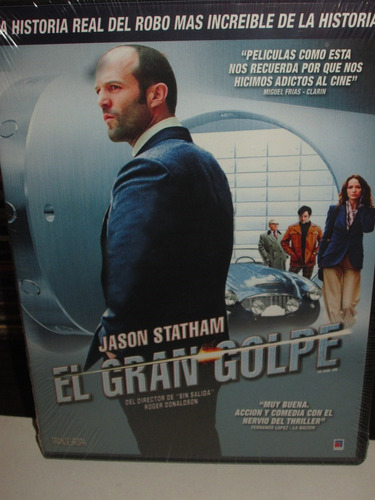 Dvd Original El Gran Golpe - Statham Burrows - Sellada!!!