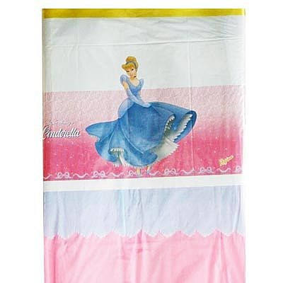 Toalha Para Mesa De Festa - Babado Crepom Princesa Cinderela