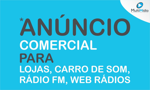 Gravação Comercial Off Carro De Som Promoção Frete Grátis