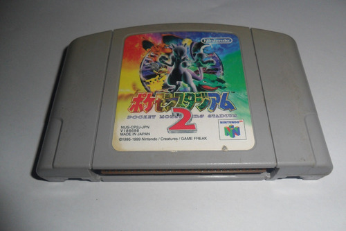 Pokemon Stadium 2 Japones Original 64