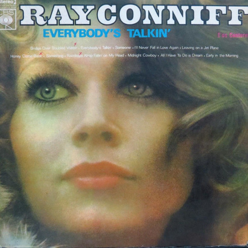 Lp -  Ray Conniff  -  Everybody´s  Talkin´   -    Vinil Raro