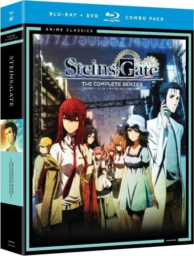 Steinsgate Anime Serie Completa De Tv En Blu-ray + Dvd