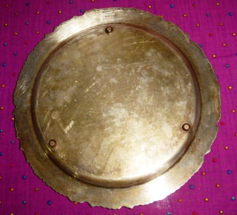 Fuente O Bandeja De Metal Plateado Rep. Sheffield