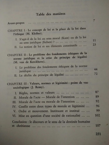 Imagen 3 de 5 de La Loi Dans L´ Ethique Chretienne - Kleiber Kerchove Frances
