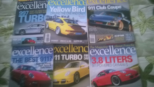 Lote  De  6 Revistas Porsche Excellence Magazine 2006