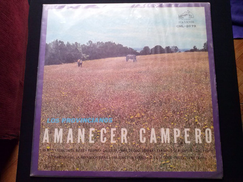 Lp Los Provincianos Amanecer Campero