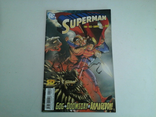 Superman # 30 (sd) - Gog + Doomsday