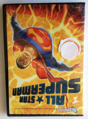 Dvd Animación: All Star Superman. Nuevo Y Sellado. 