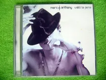 Comprar Eam Cd Marc Anthony Valio La Pena 2004 Noveno Album Estudio 