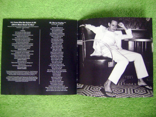 Eam Cd Marc Anthony When I Dream At Night 1999 Debut Ingles (Usado)