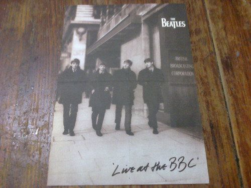 Publicidad Beatles  Live At The Bbc  De Musimundo