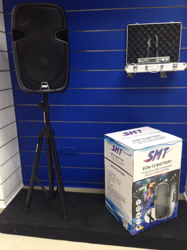 Imagen 2 de 3 de Bocina Smt Amplificada, Fm, Bluetooth, Usb, Memoria Sd,