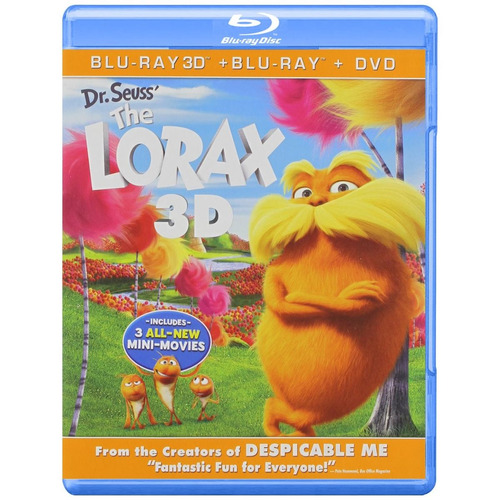 Dr. Seuss' The Lorax (blu-ray 3d + Blu-ray + Dvd)