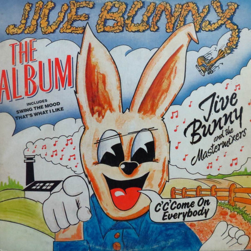 Lp -  Jive Bunny And The Mastermixers  The Album  Vinil Raro