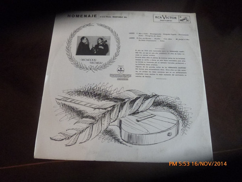 Vinilo Lp De Los Hermanos Martinez Gil Bodas De Pl (xx910 (Usado)
