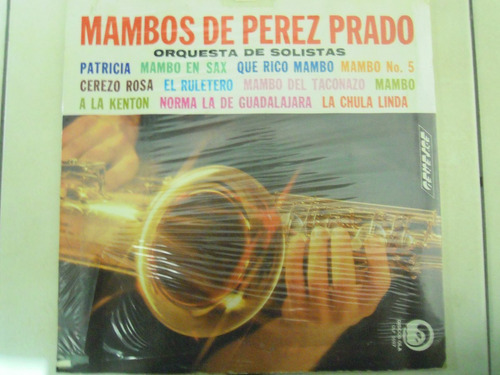 Orquesta De Solistas Lp Mambos De Perez Pardo