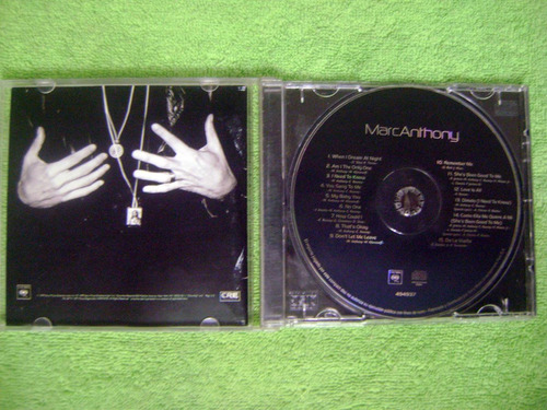 Eam Cd Marc Anthony When I Dream At Night 1999 Debut Ingles (Usado)