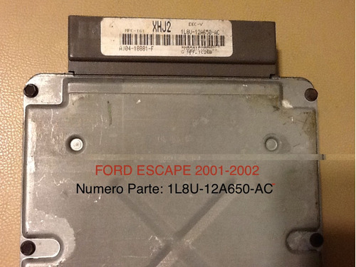 Computadora Ford Escape 2001-2002