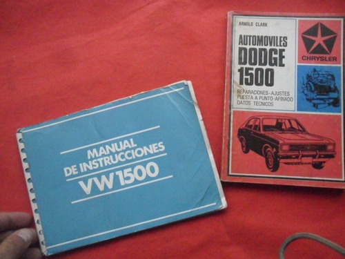 Volkswagen Vw 1500 Manual Instrucciones 1982 + Reparacion