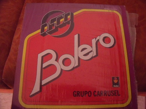 Lp Grupo Carrusel, Disco Bolero,
