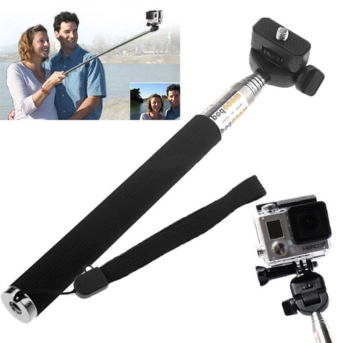 Bastão De Mão Retrátil Resistente A Água Para Gopro Hero Hd