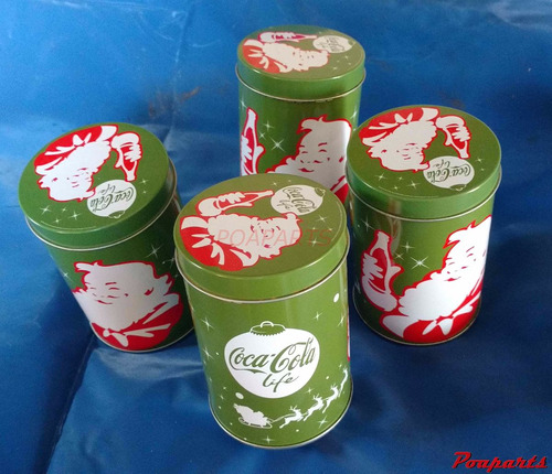 Lata Pote Coca Cola Natal Papai Noel
