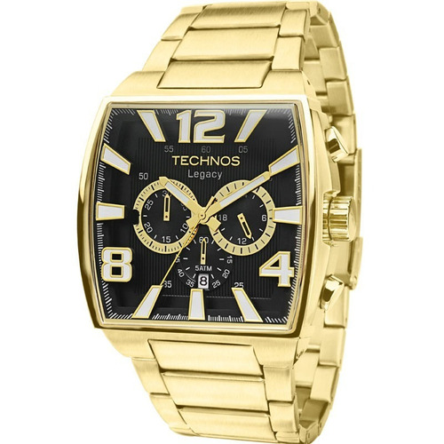 Relógio Technos Masculino Legacy Js25ar/1d Dourado Oferta