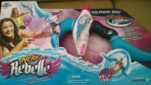 Nerf Rebelle Dolphina Bow Nuevo  Hasbro Original