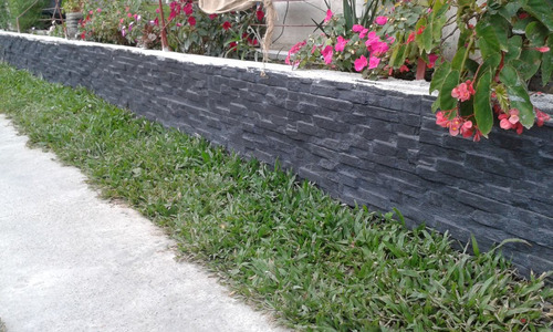 Revestimiento Hormigón Imitación Piedra, Pared Y Muros.