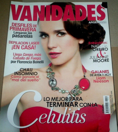 Natalia Oreiro Revista Vanidades Año 2011 Imperdible