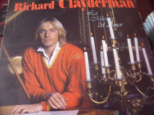 Lp Richard Clayderman, La Musica Del Amor,