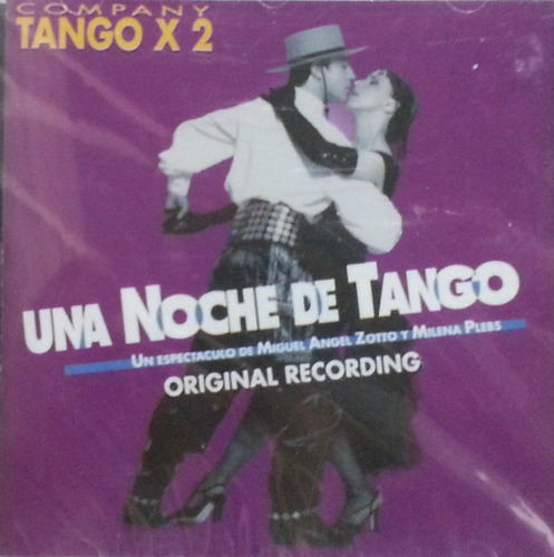 Una Noche De Tango Cd Del Espectaculo Company Tango X 2 Sell