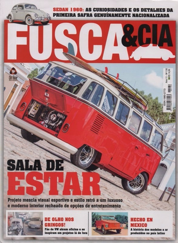 Fusca & Cia Nº130 Vw Sedan 1960 Kombi Sala De Estar Oficina