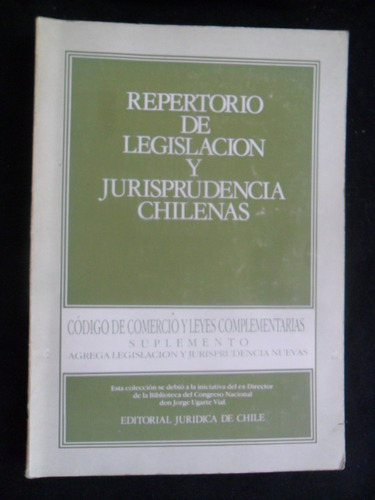 Repertorio De Legislacion Y Jurisprudencia Chilena 1983 (c1)