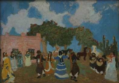 Pedro Figari - Bailando Pericón - Lámina 45x30 Cm.